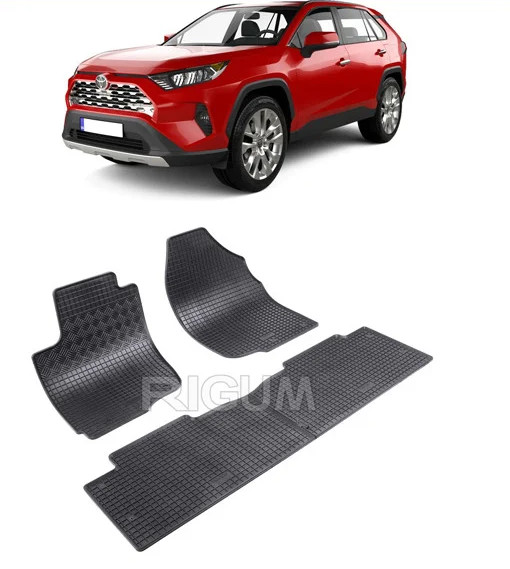 Set 4 covorase Toyota Rav4 2013- Over Tunnel2018, din cauciuc 100%, compatibile cu autoturismul TOYOTA RAV4
