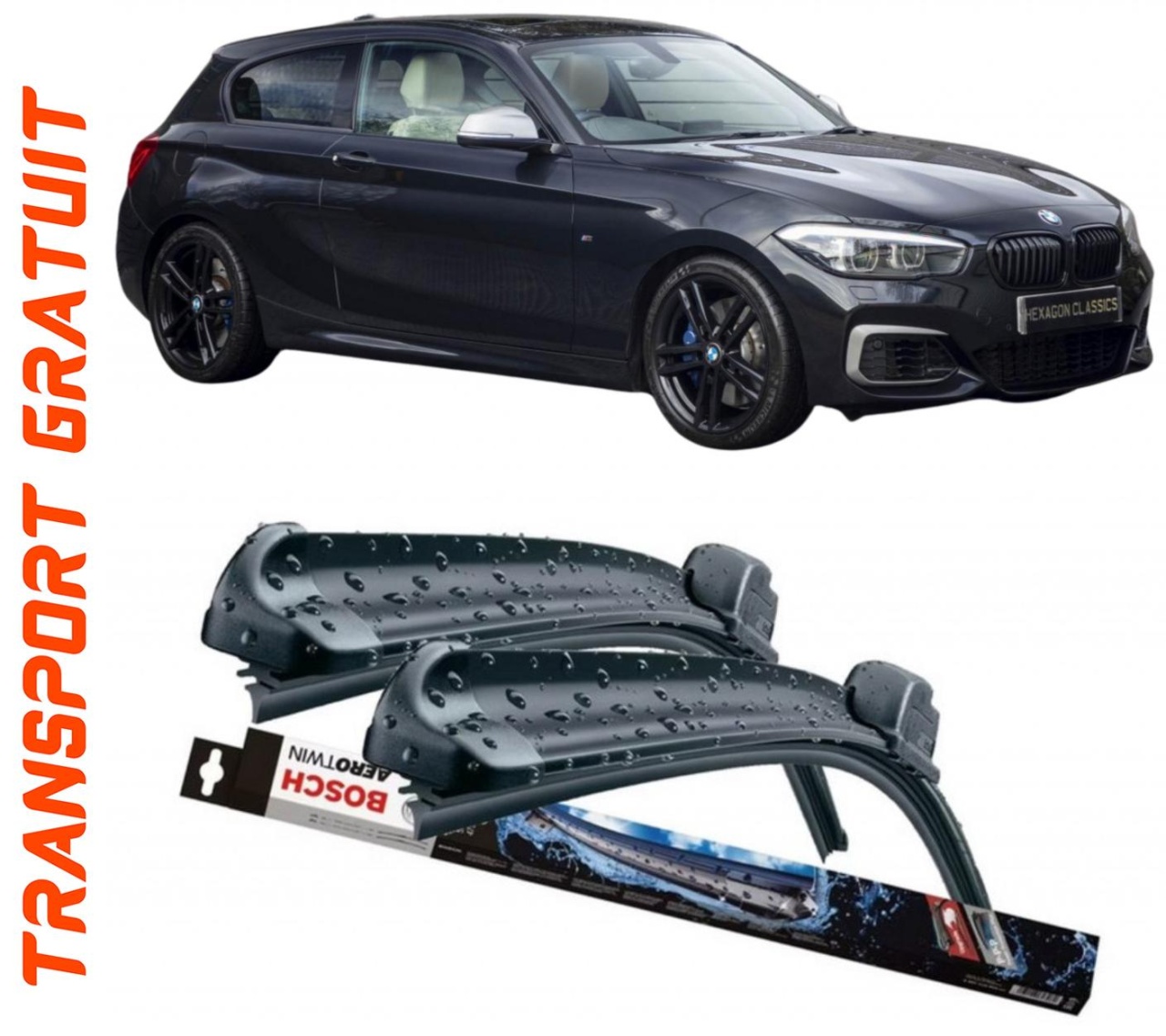 Stergatoare auto dedicat cu masina BMW
