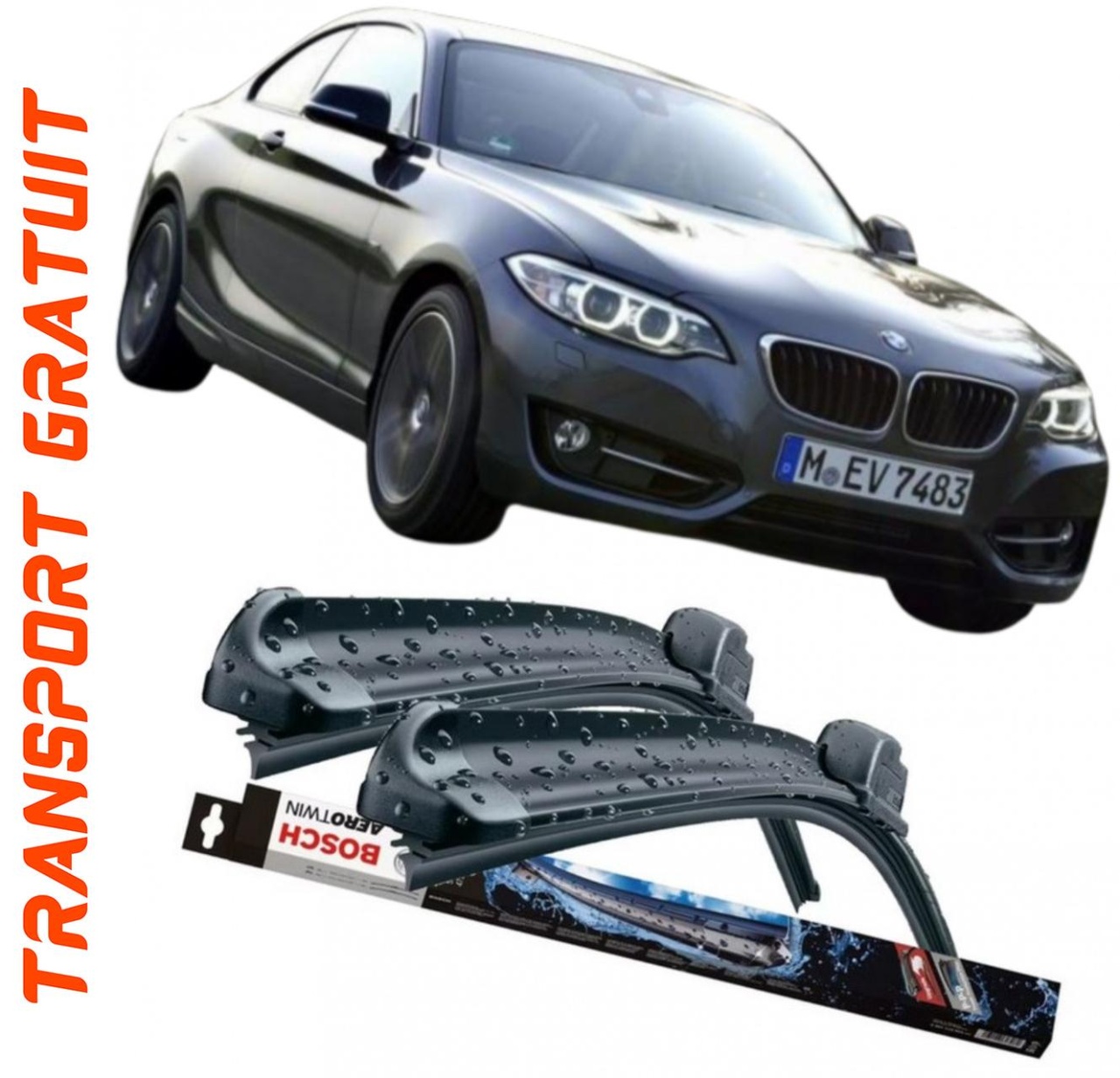 Stergatoare auto dedicat cu masina BMW 