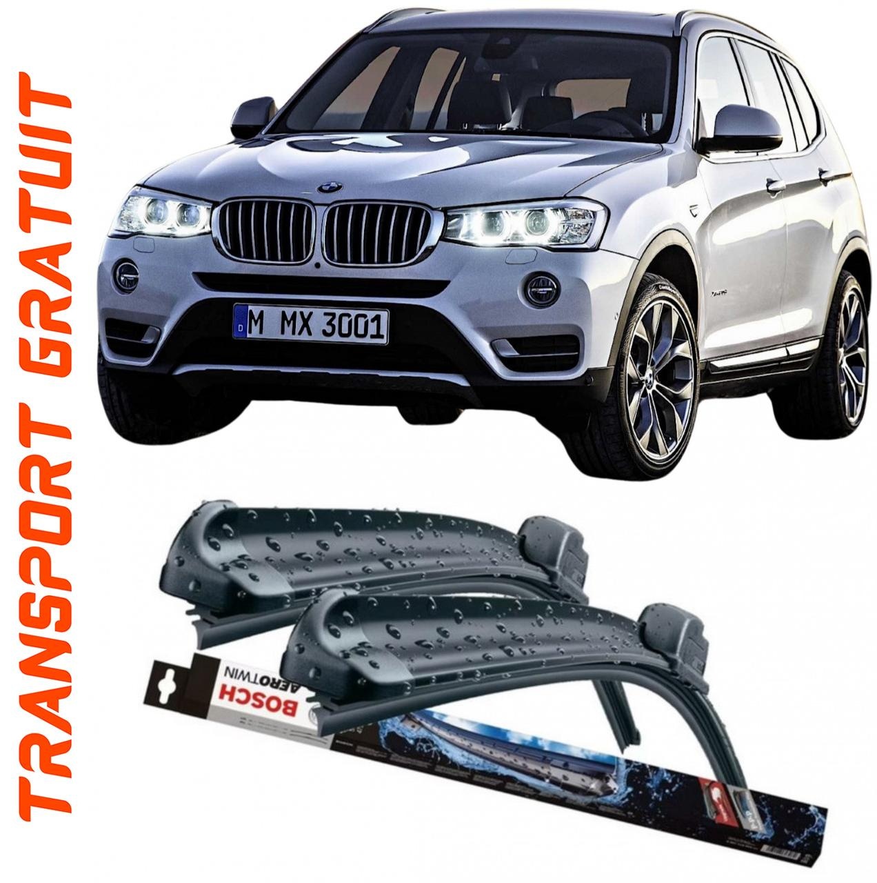 Stergatoare auto dedicat cu masina BMW X3