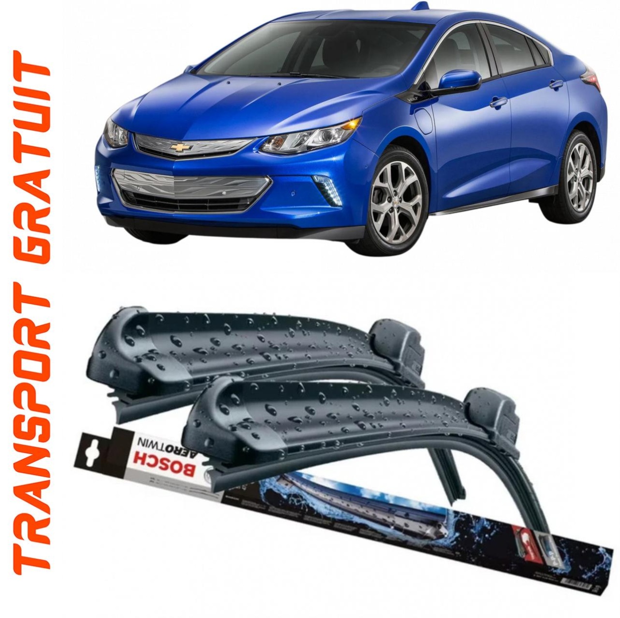 Stergatoare auto dedicat cu masina Chevrolet 
