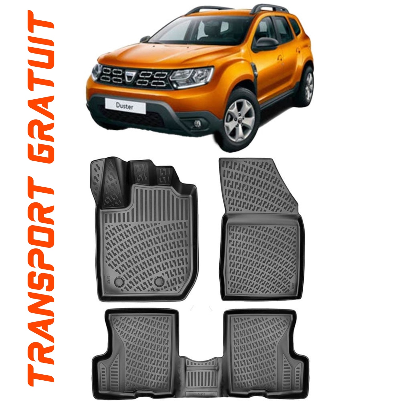 Set covorase auto pentru masina ta Dacia Duster