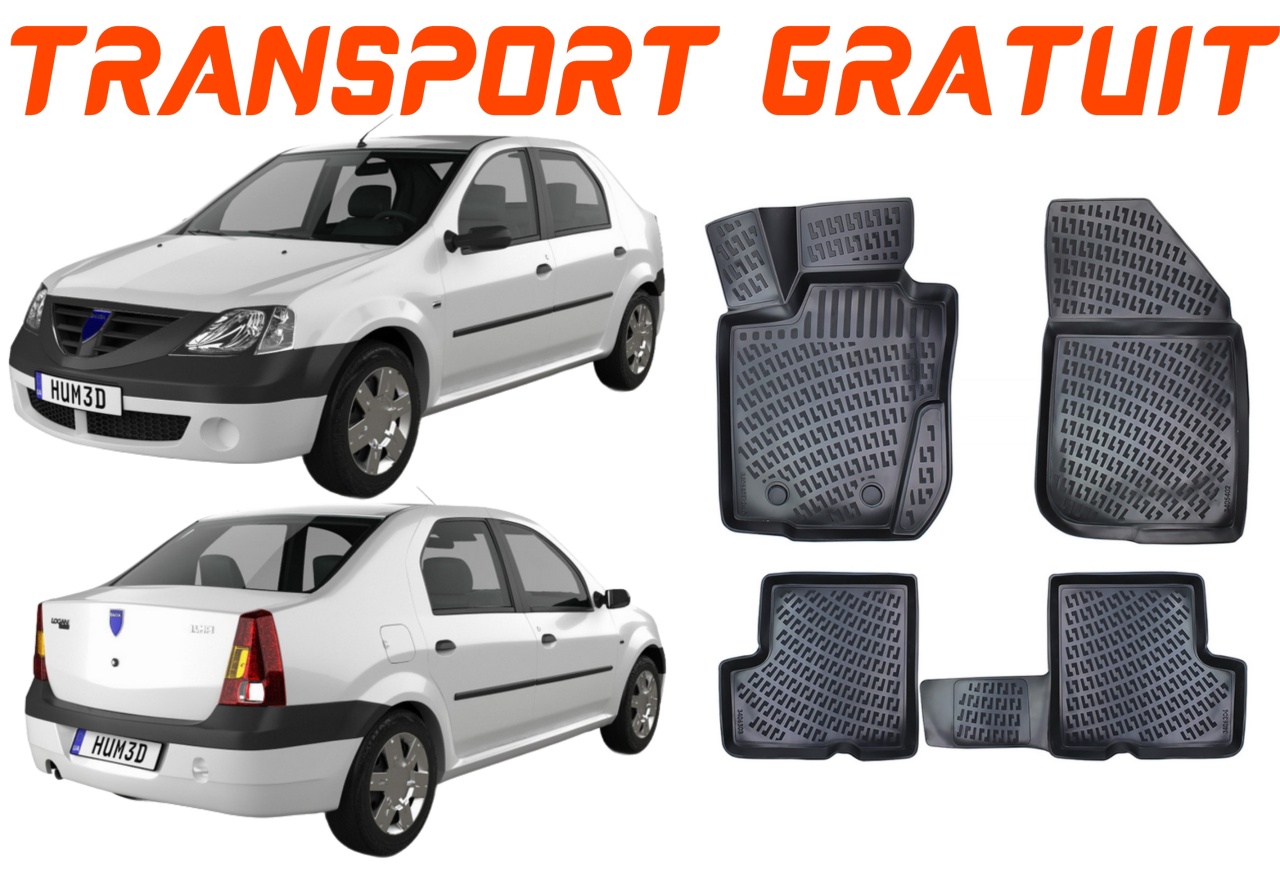Set covorase auto pentru masina ta Dacia Logan