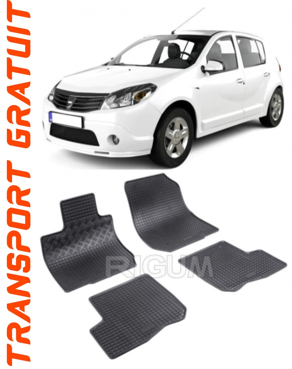 Covorase auto pentru masina ta Dacia Sandero