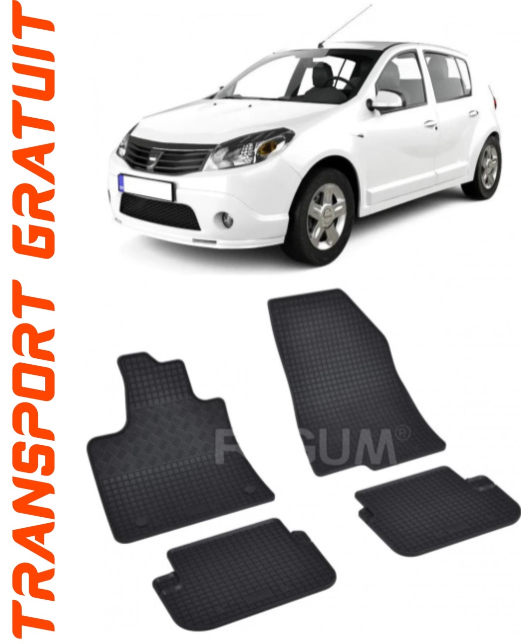 Covorase auto pentru masina ta Dacia Sandero
