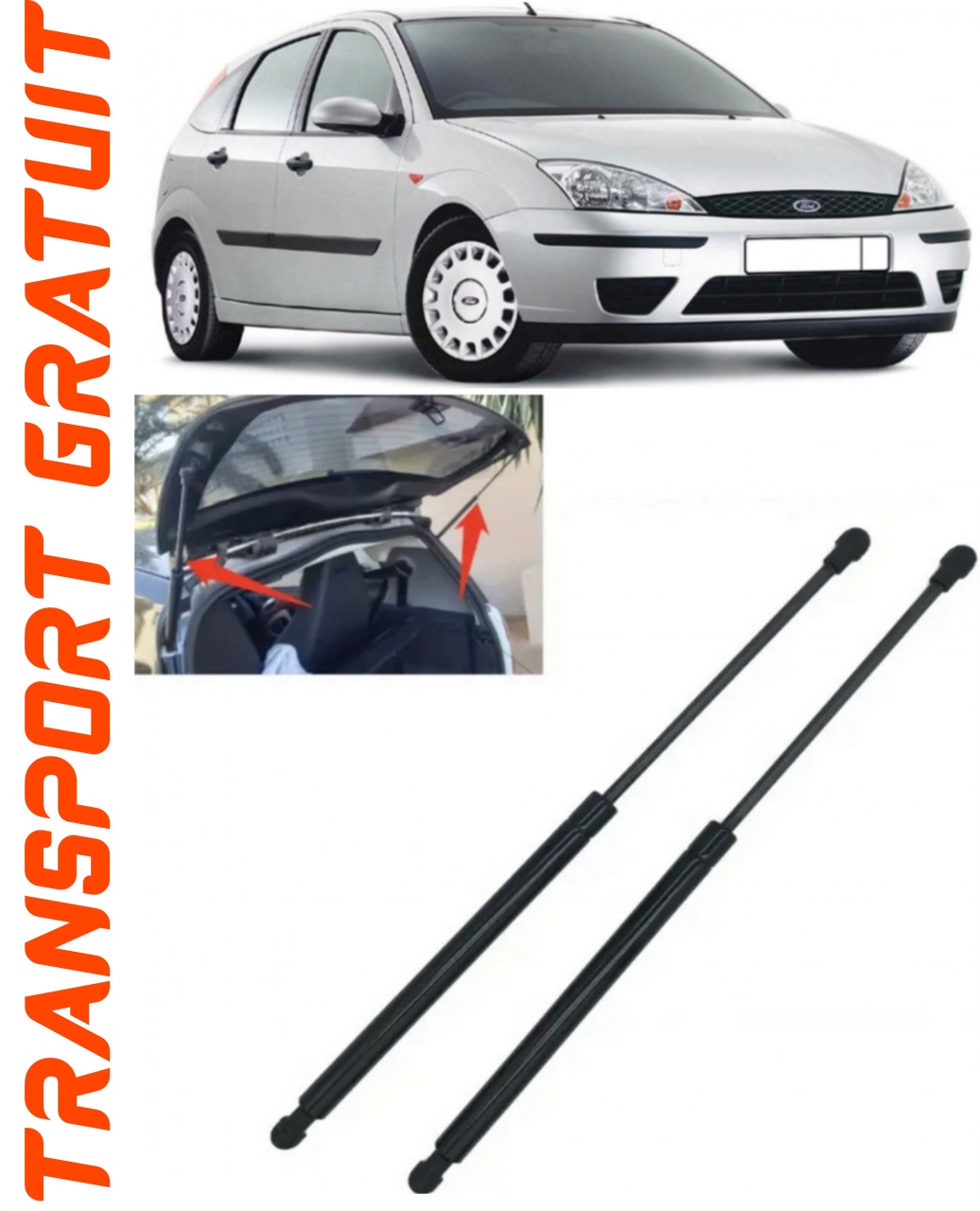 Set 2 amortizoare Haion portbagaj pentru masina Ford Focus I