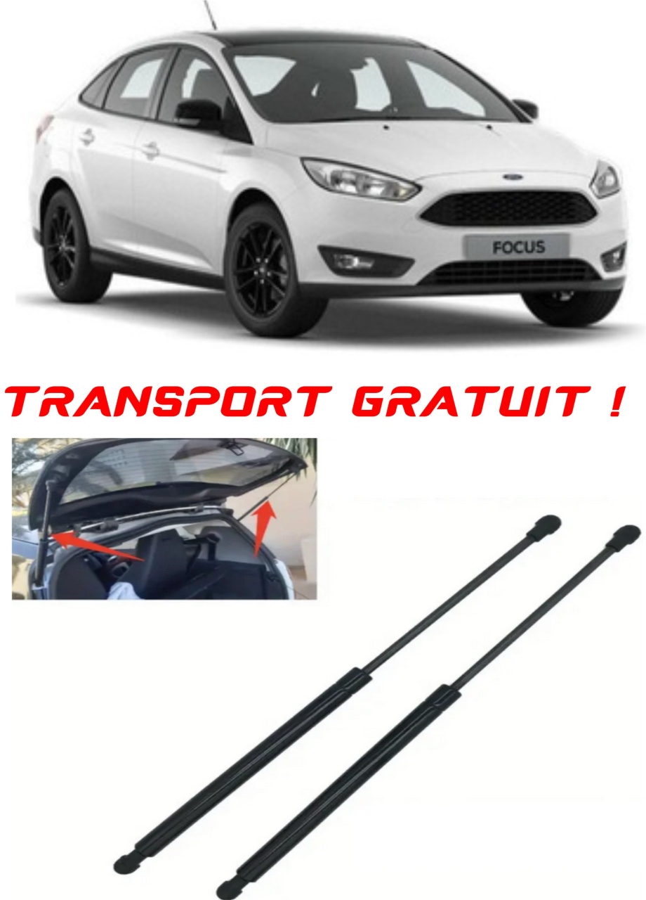 Set 2 amortizoare Haion portbagaj pentru masina Ford FOCUS III Saloon