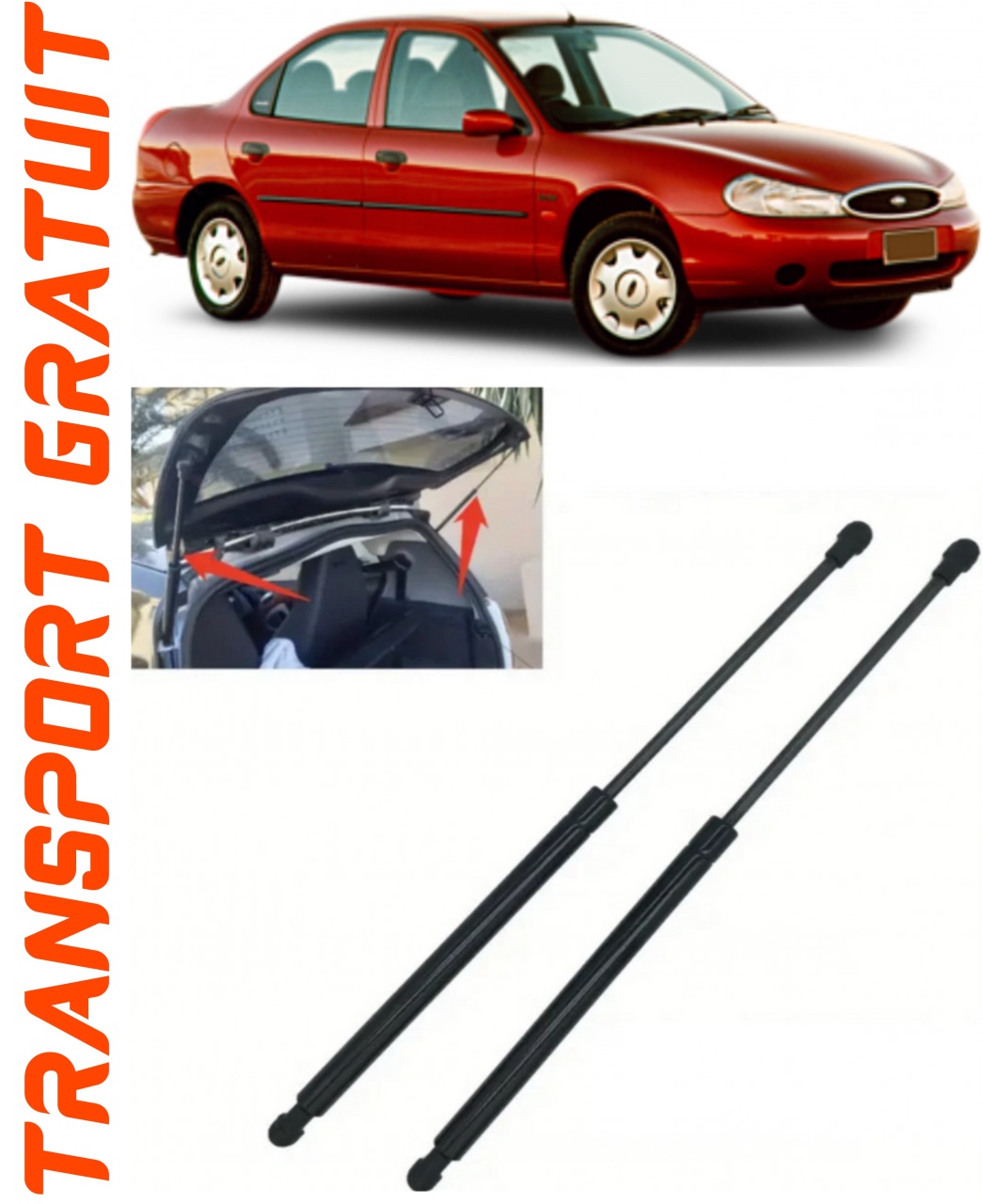 Set 2 amortizoare Haion portbagaj pentru masina Ford Mondeo II