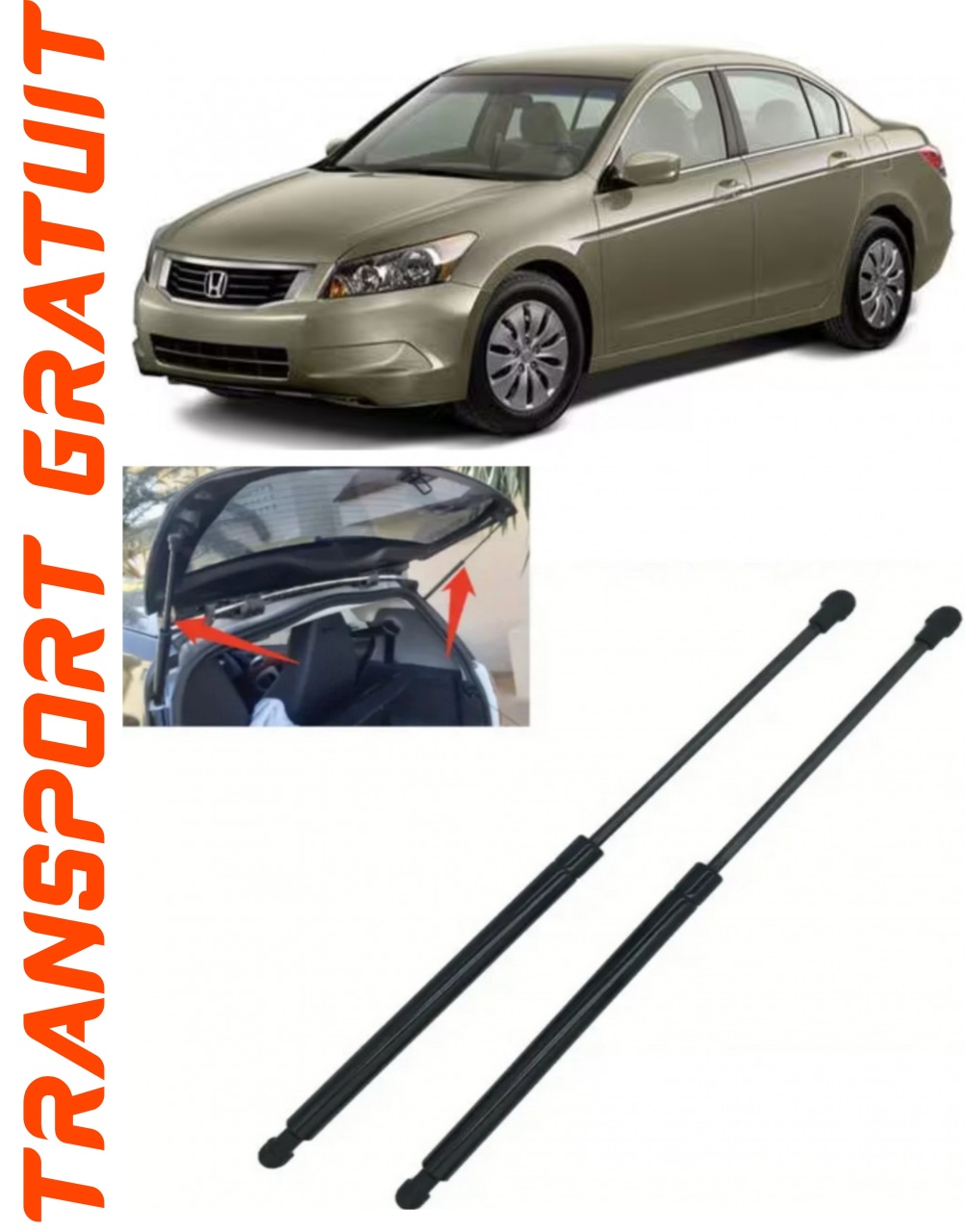 Set 2 amortizoare Haion portbagaj pentru masina Honda Accord VIII