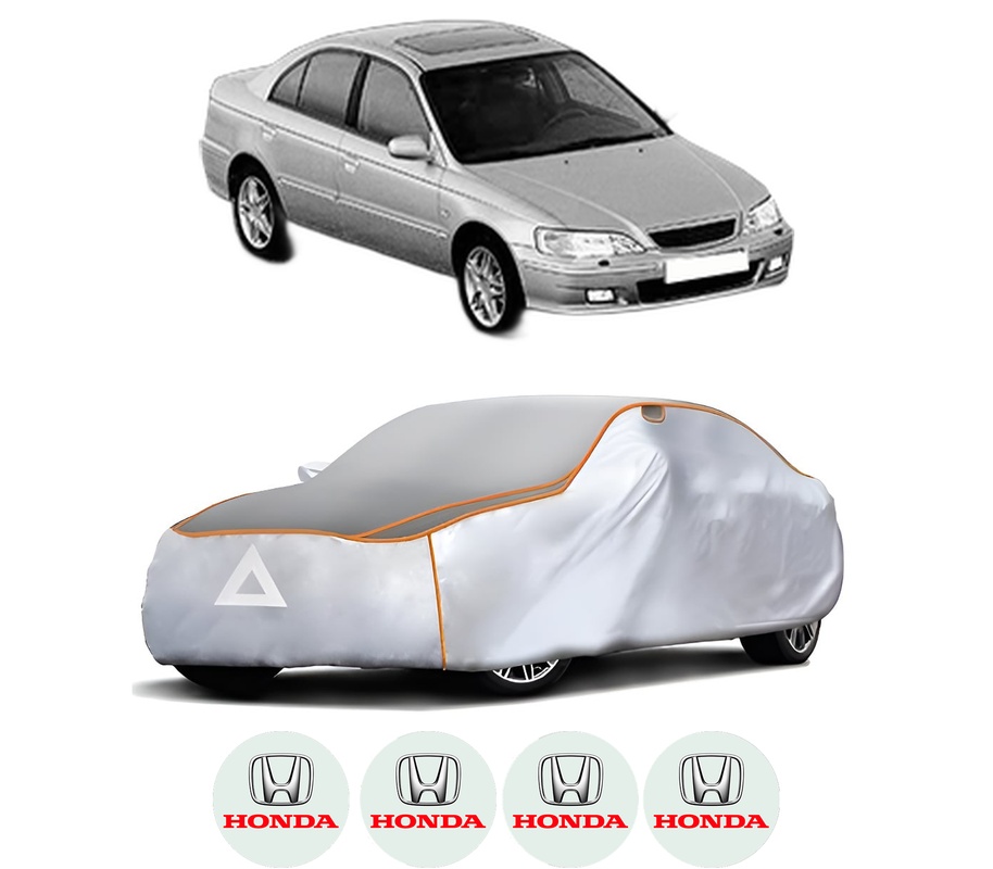 Husa Prelata Antigrindina Auto HONDA ACCORD VI (CK, CG, CH, CF, CL) din 1997-2003, Protectie auto contra intemperiilor la grindina, Waterproof, 4x Stickere auto HONDA