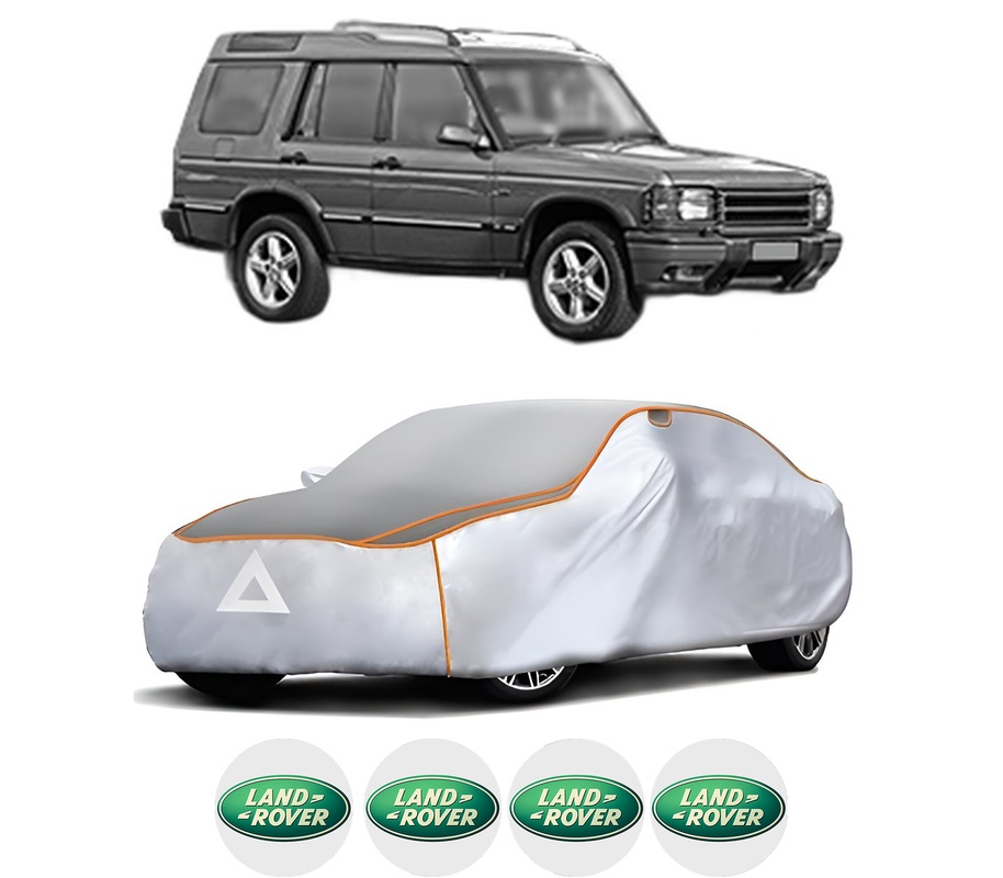 Husa Prelata Antigrindina Auto LAND ROVER DISCOVERY II (L318) din 1998-2004, Protectie auto contra intemperiilor la grindina, Waterproof, 4x Stickere auto LAND ROVER