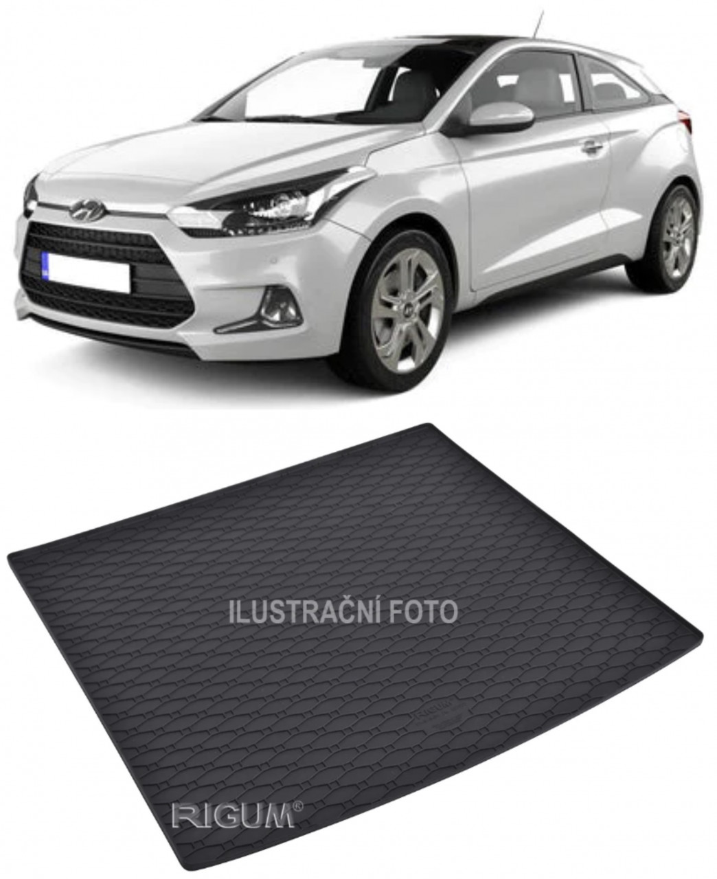 Tavita portbagaj auto dedicata pentru masina Hyundai I20