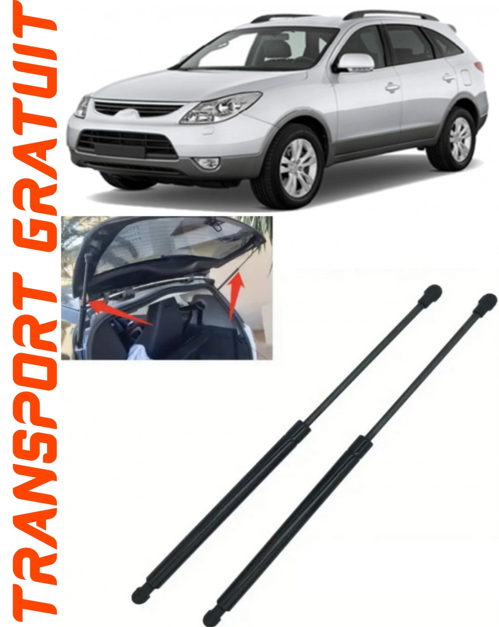 Set 2 amortizoare Haion portbagaj pentru masina Hyundai IX55