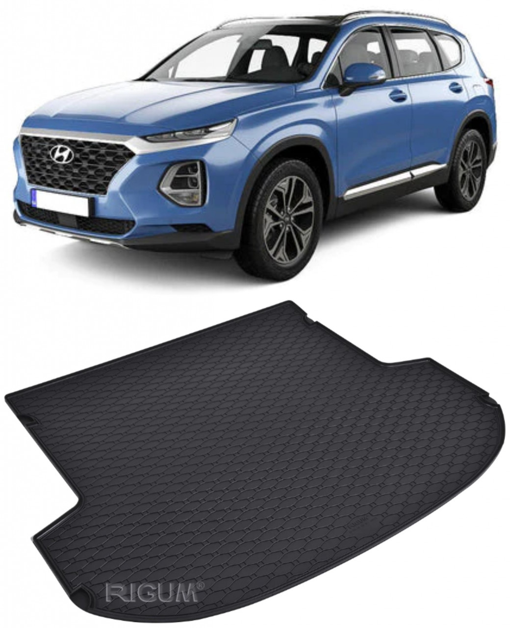 Tavita portbagaj auto dedicata pentru masina Hyundai SANTA