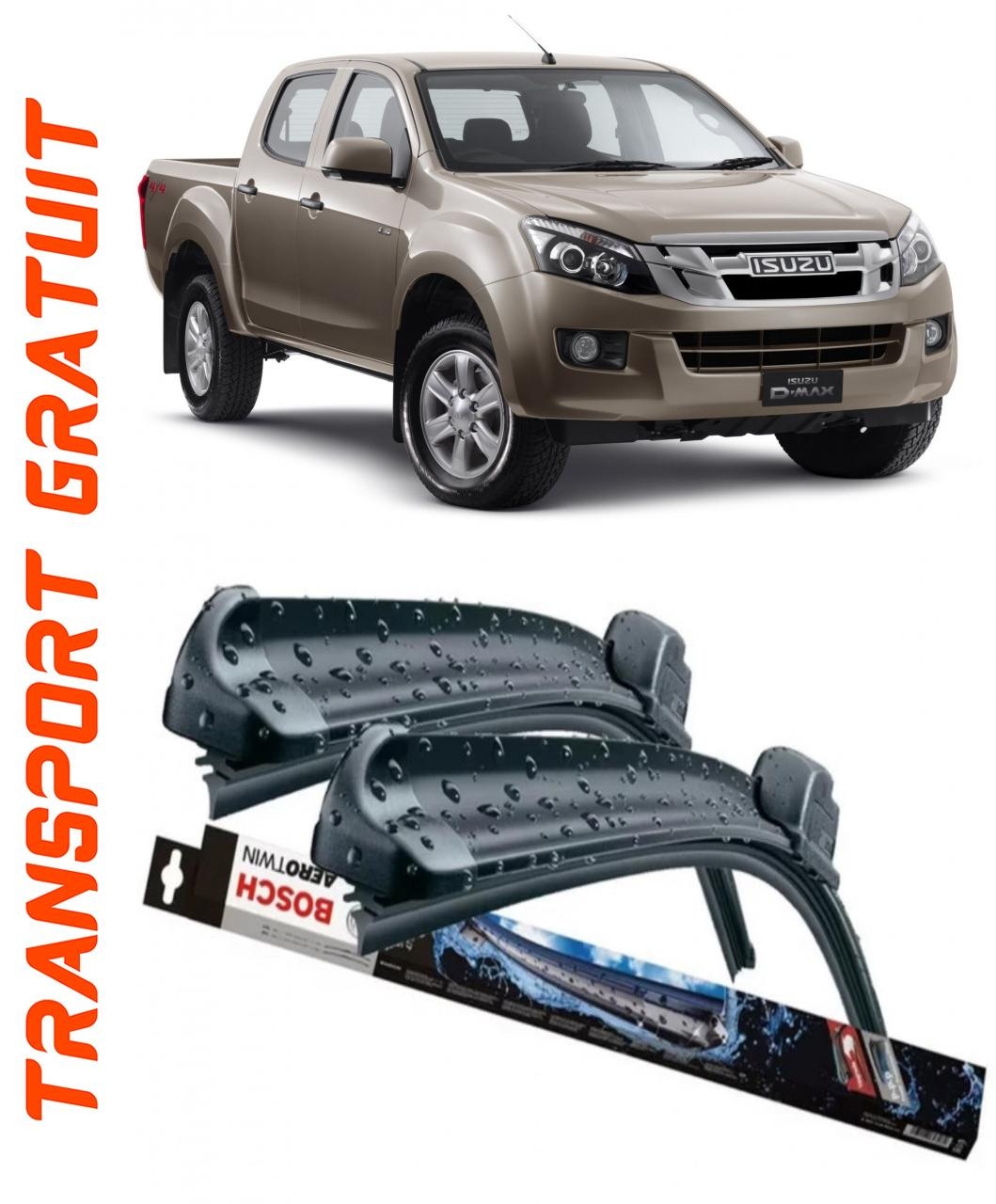 Stergatoare auto dedicat cu masina Isuzu