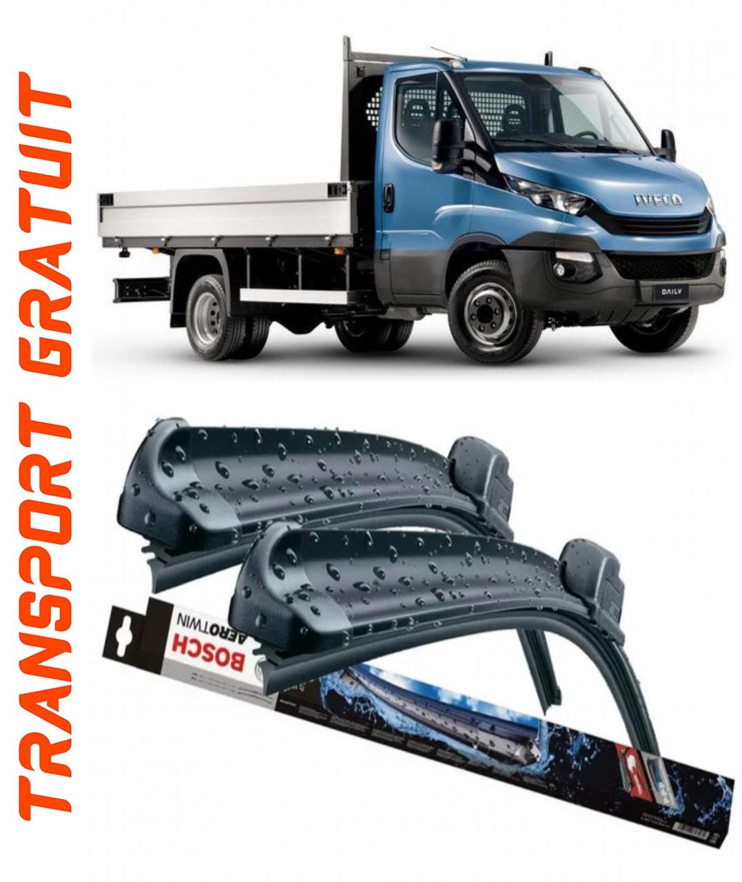 Stergatoare auto dedicat cu masina Iveco Daily