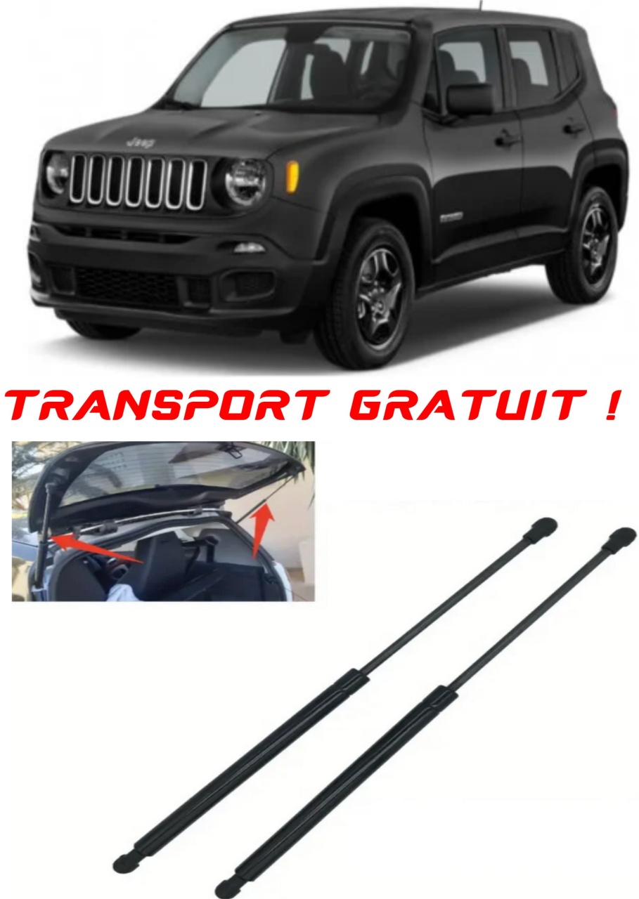 Set 2 amortizoare Haion portbagaj pentru masina JEEP B1, BV), RENEGADE SUV (BU