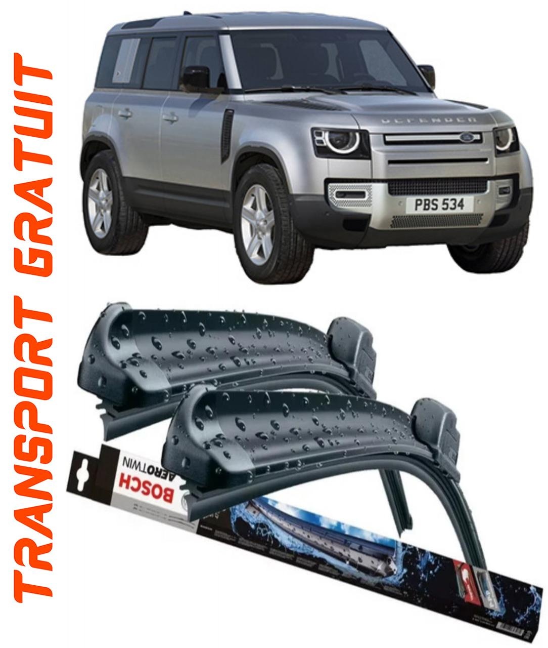 Stergatoare auto dedicat cu masina Land Rover Defender