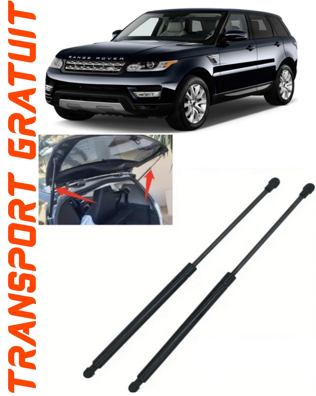 Set 2 amortizoare Haion portbagaj pentru masina Land Rover Range