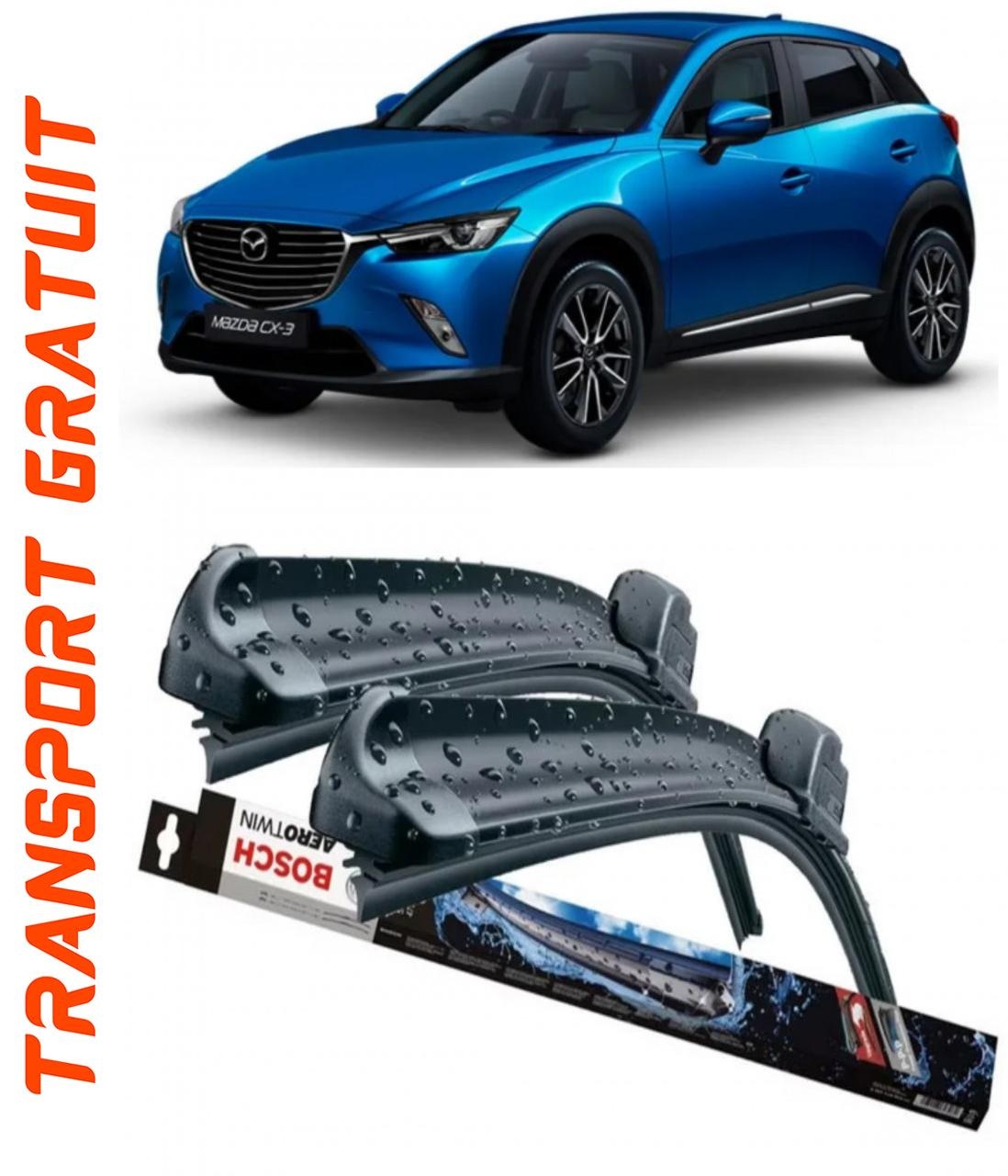 Stergatoare auto dedicat cu masina Mazda Cx-3