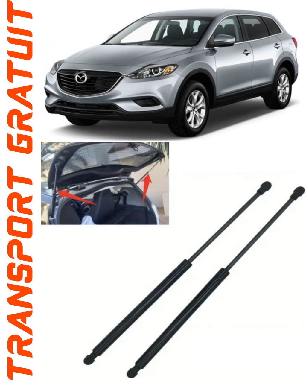 Set 2 amortizoare Haion portbagaj pentru masina Mazda Cx-9