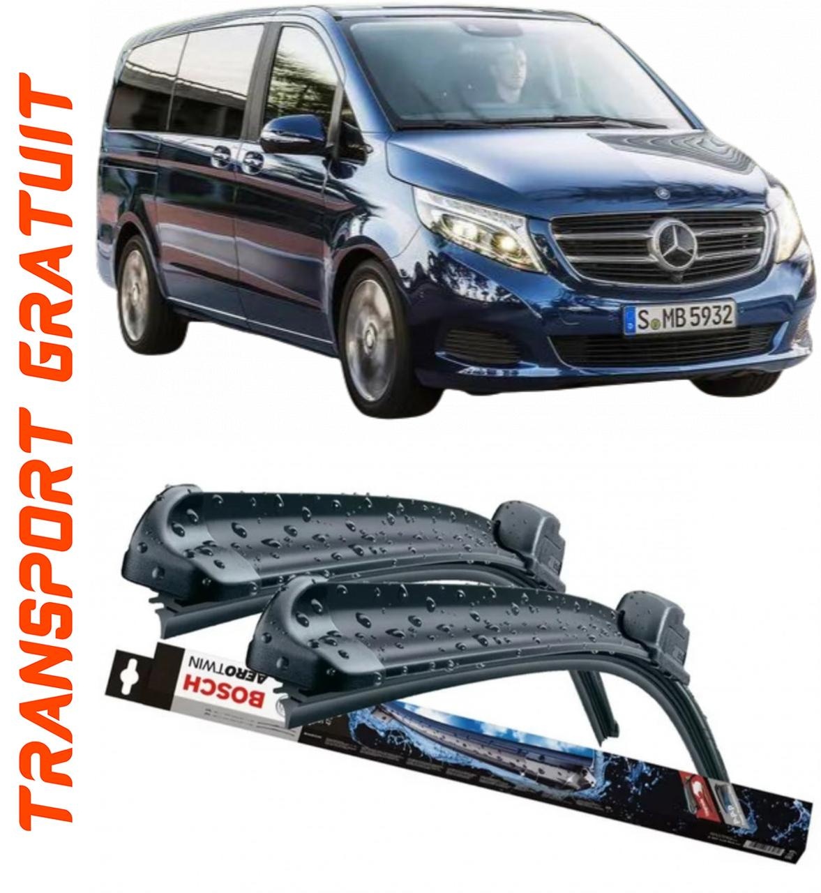 Stergatoare auto dedicat cu masina Mercedes Vito