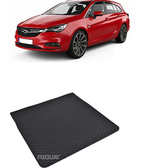 Tavita auto OPEL Astra K Sports Tourer 2015-2021, protectie portbagaj, Cri-Flo, din cauciuc 100%, compatibil cu autoturismul OPEL Astra K