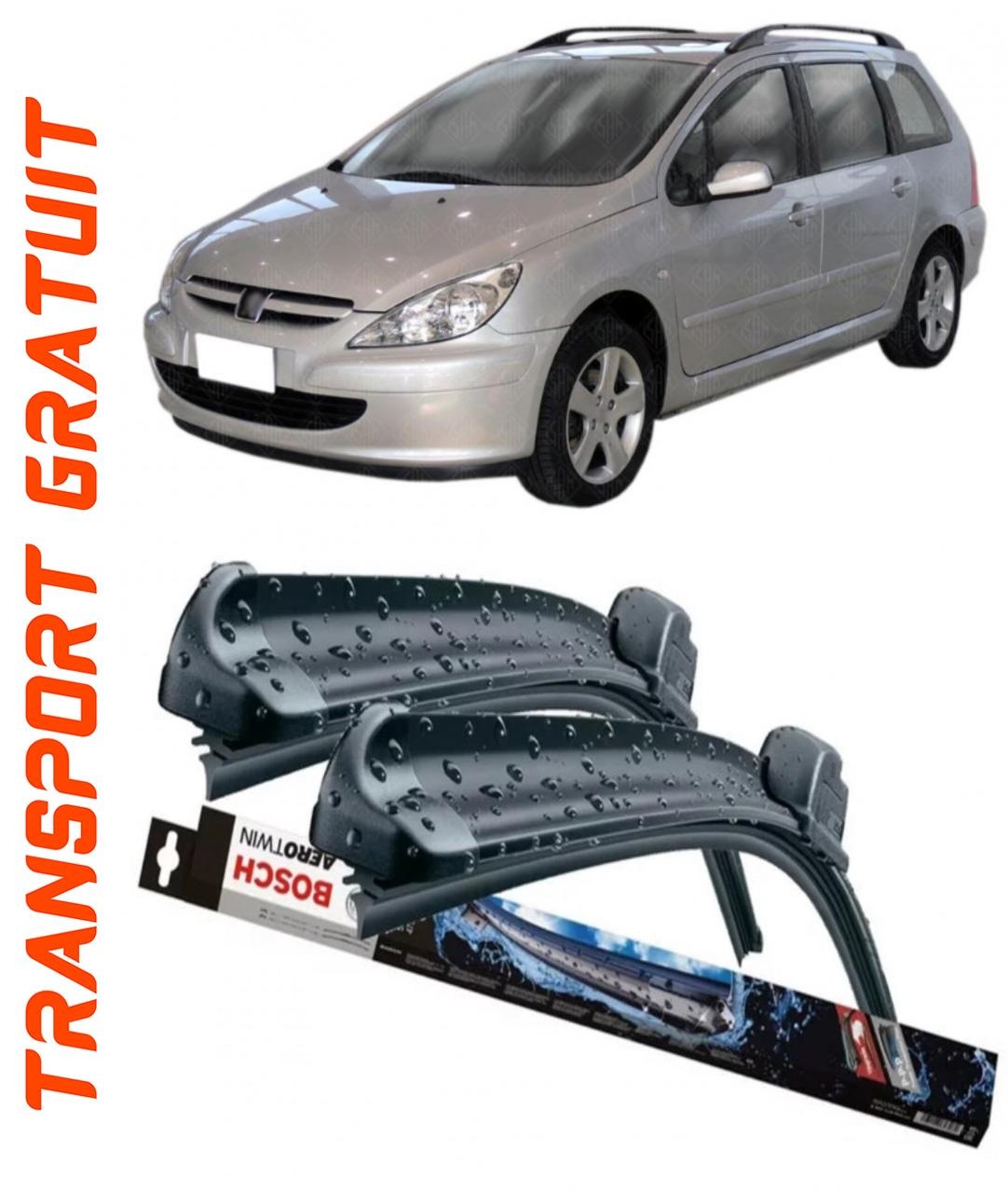 Stergatoare auto dedicat cu masina Peugeot 307