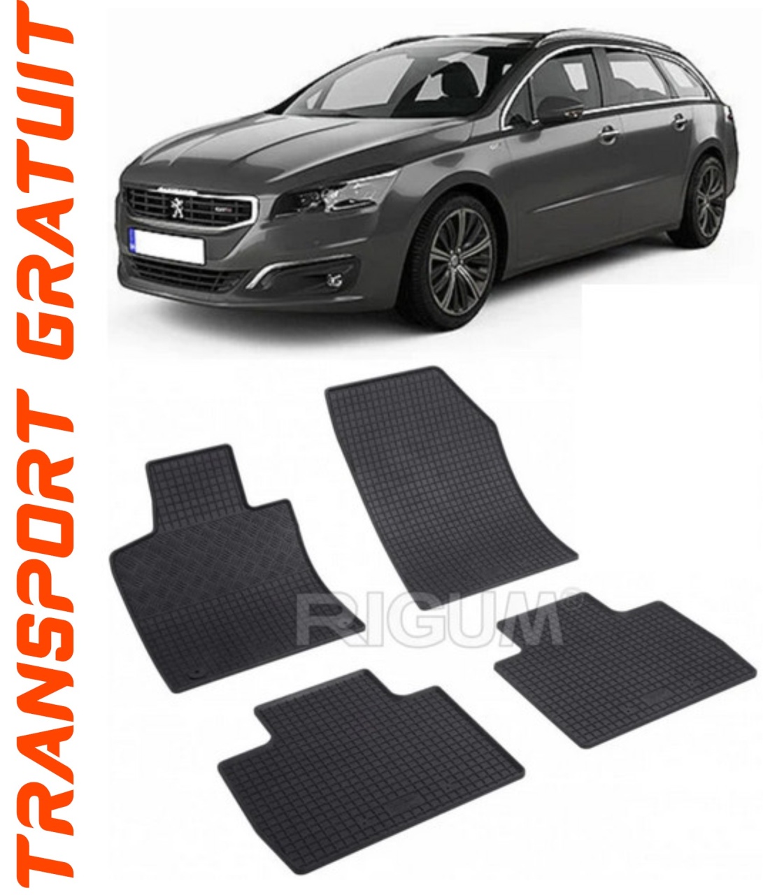 Covorase auto pentru masina ta Peugeot 508