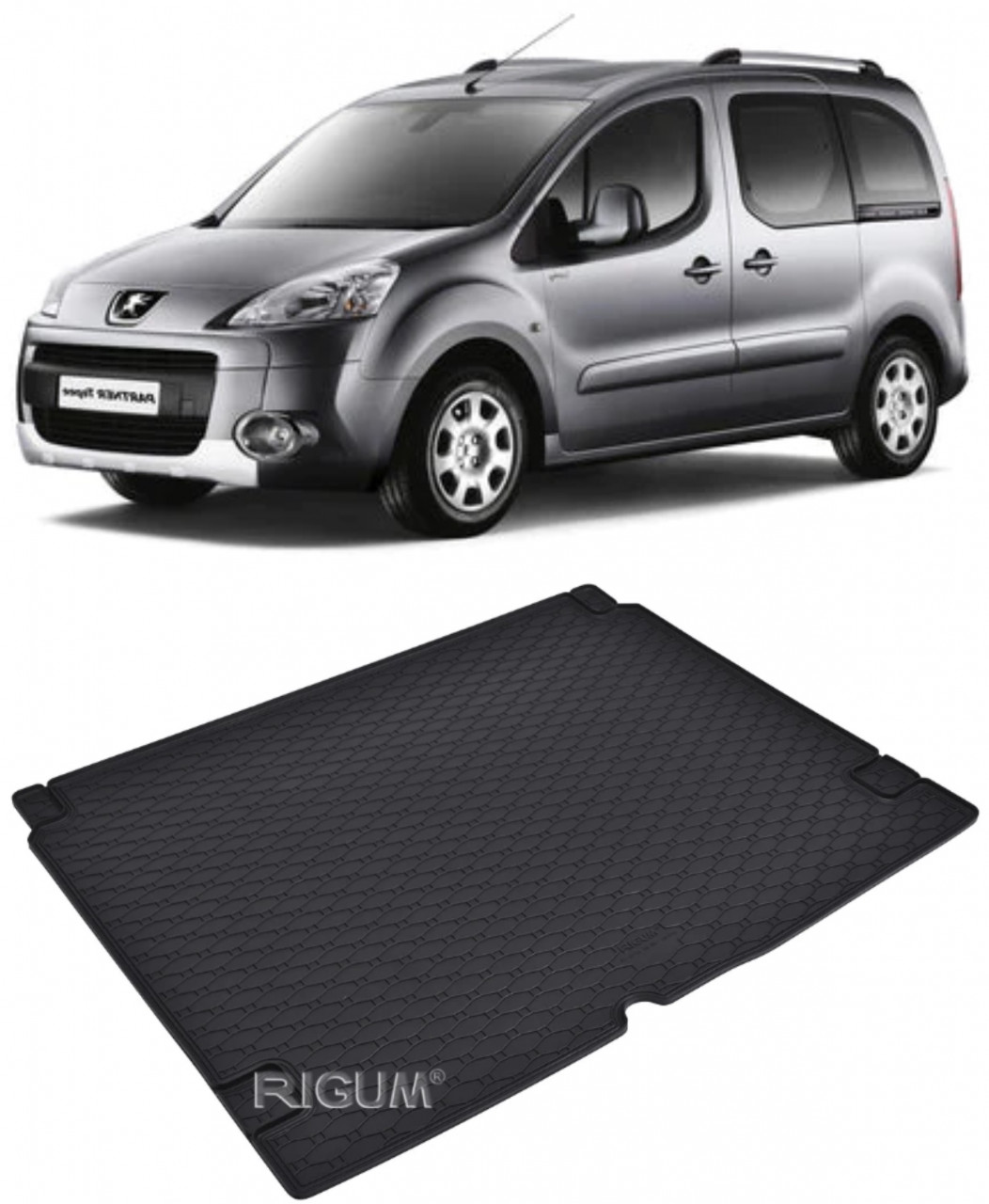Tavita portbagaj auto dedicata pentru masina Peugeot Partner