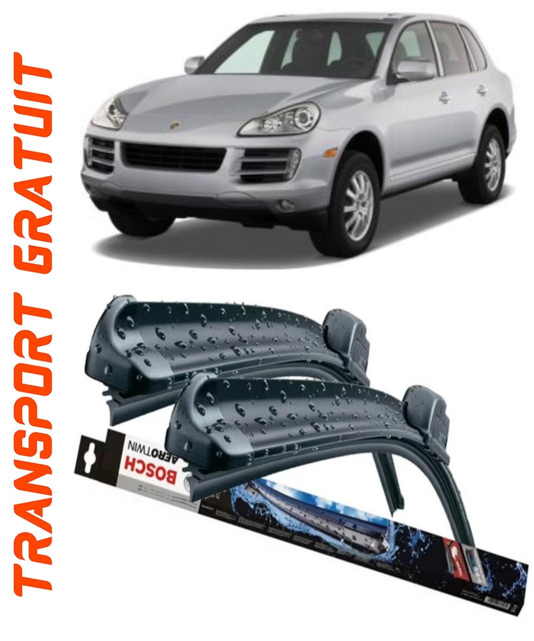 Stergatoare auto dedicat cu masina Porsche Cayenne