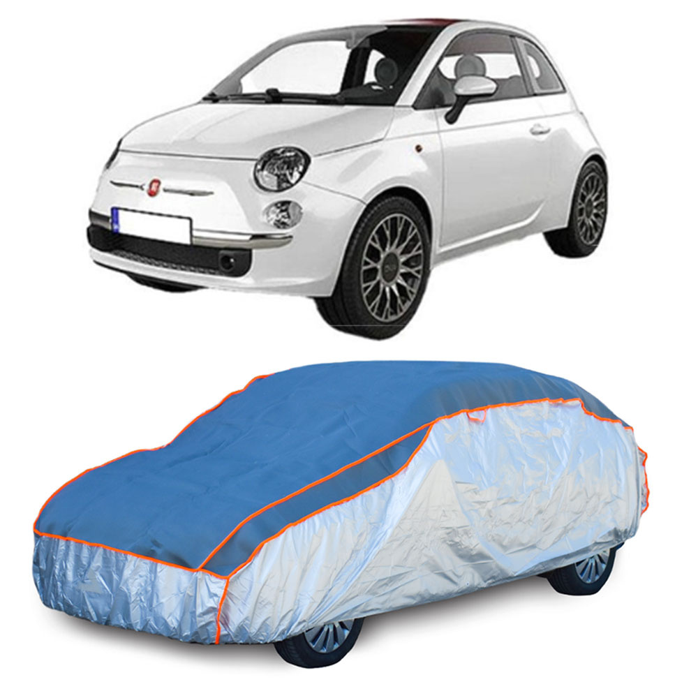 Prelata Antigrindina pentru auto Fiat 500 (2007-) - husa protectie antigrindina si intemperii meteo severe - anti-grindina vijelii furtuni pentru auto