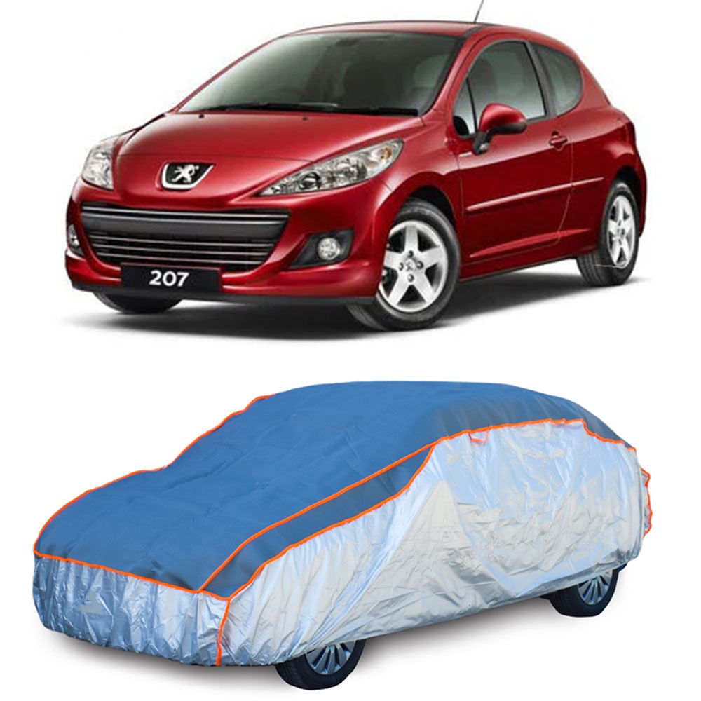 Prelata Antigrindina pentru auto Peugeot 207 (2006-2012) - husa protectie antigrindina si intemperii meteo severe - anti-grindina vijelii furtuni pentru auto