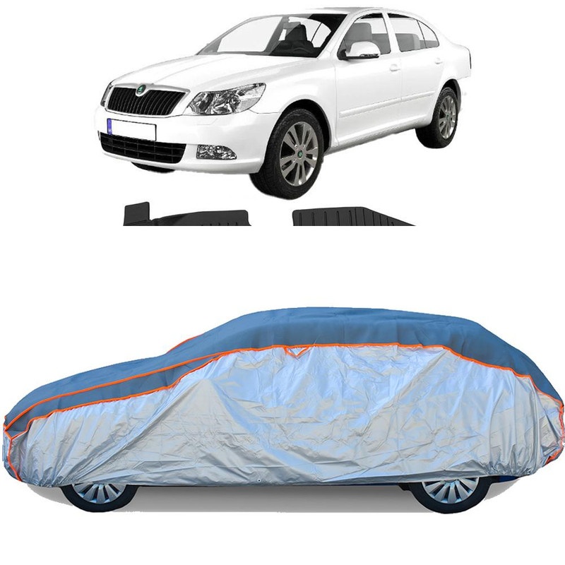 Prelata Antigrindina pentru auto Skoda Octavia II (A5) (2004-2013) - husa protectie antigrindina si intemperii meteo severe - anti-grindina vijelii furtuni pentru auto