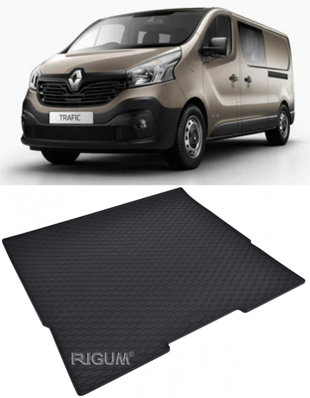 Tavita portbagaj auto dedicata pentru masina Renault Trafic