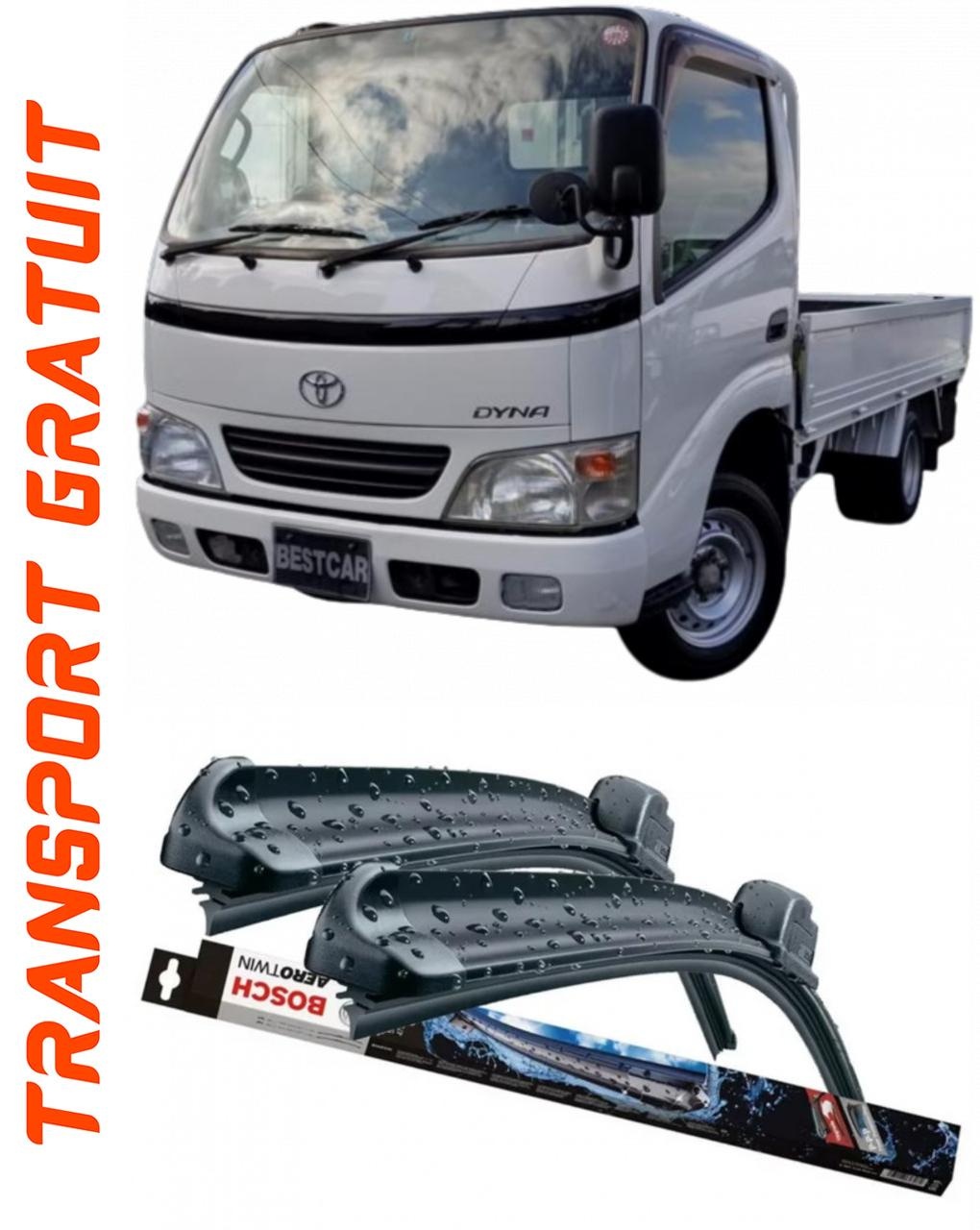 Stergatoare auto dedicat cu masina Toyota Dyna