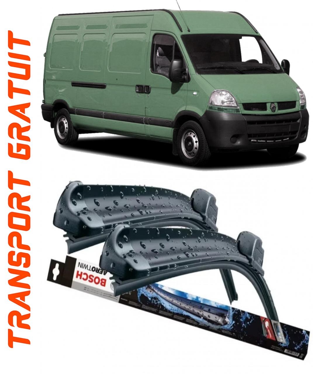 Stergatoare auto dedicat cu masina Renault Master