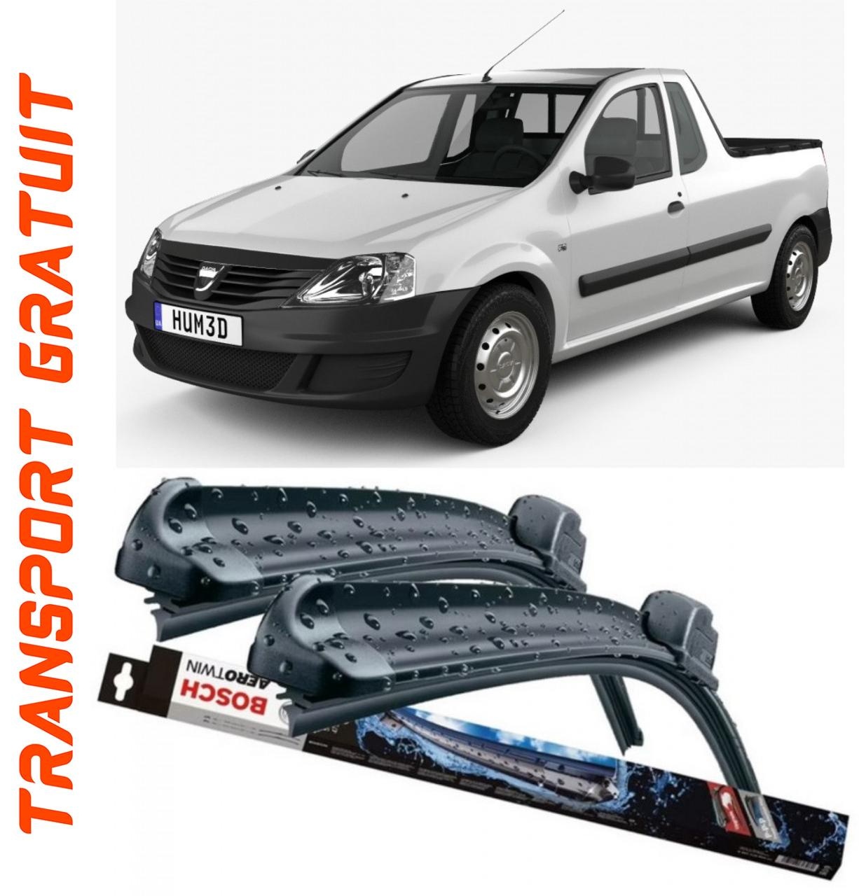 Stergatoare auto dedicat cu masina Dacia Logan
