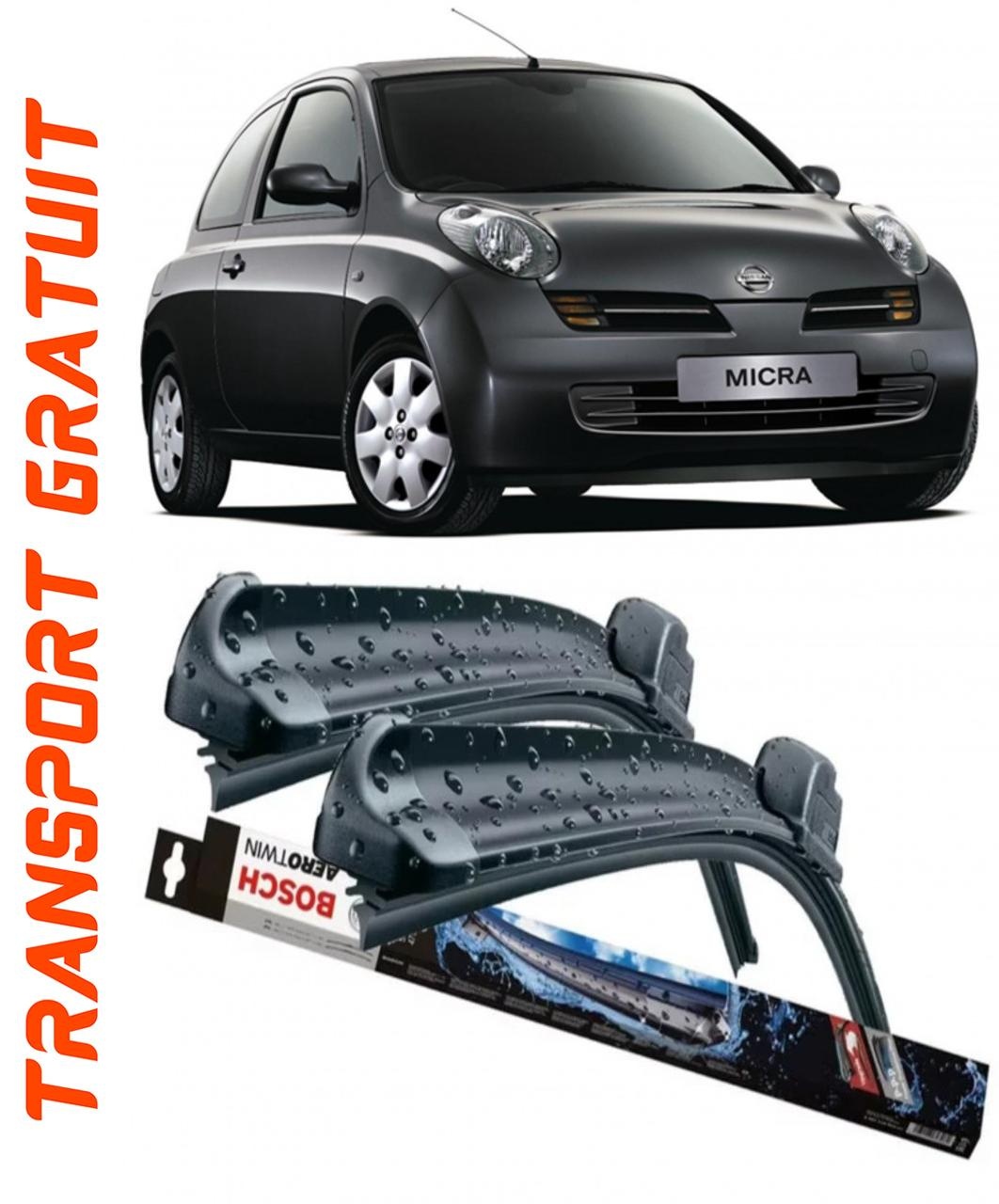 Stergatoare auto dedicat cu masina Nissan Micra