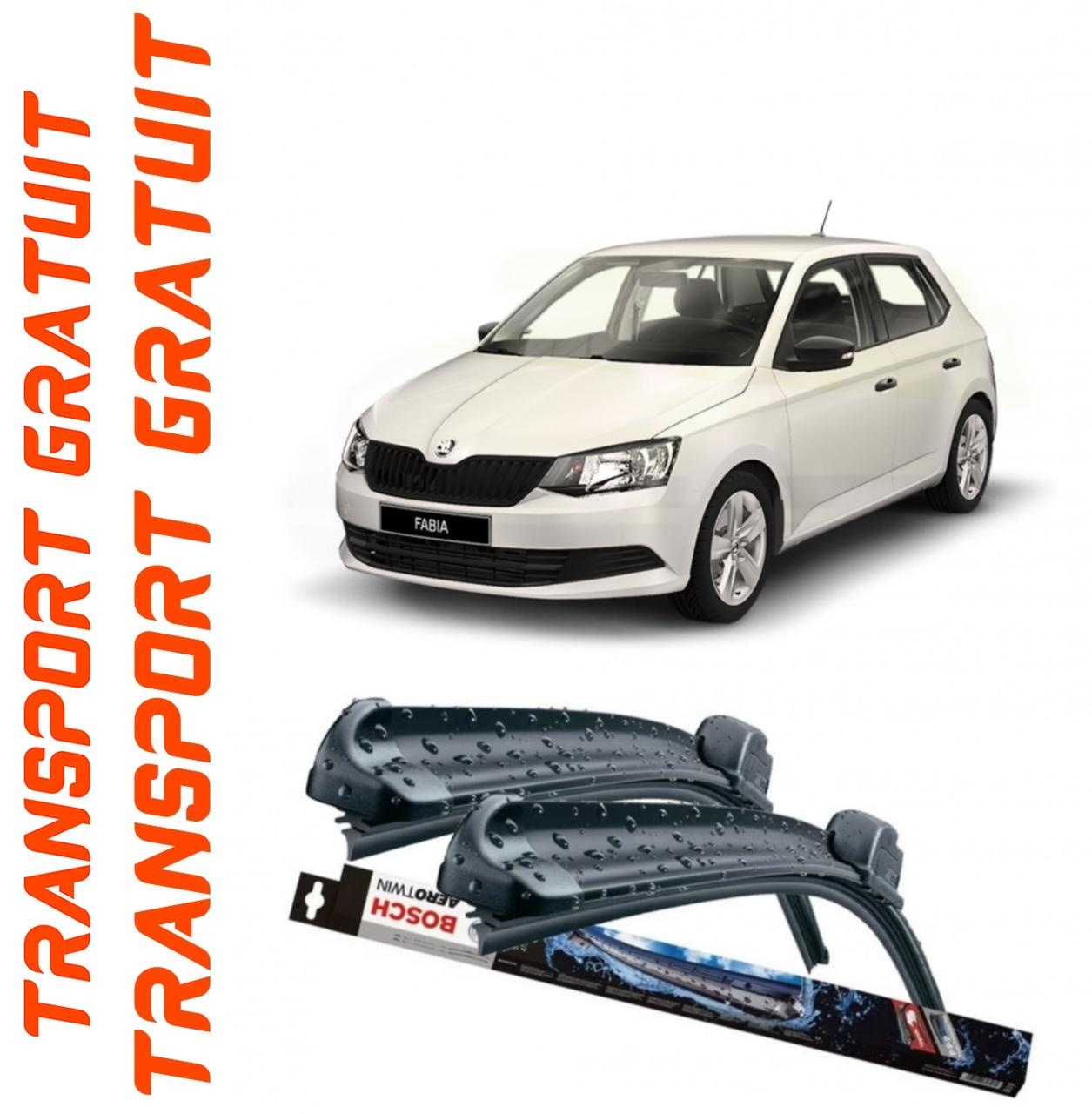 Stergatoare auto dedicat cu masina SKODA Fabia