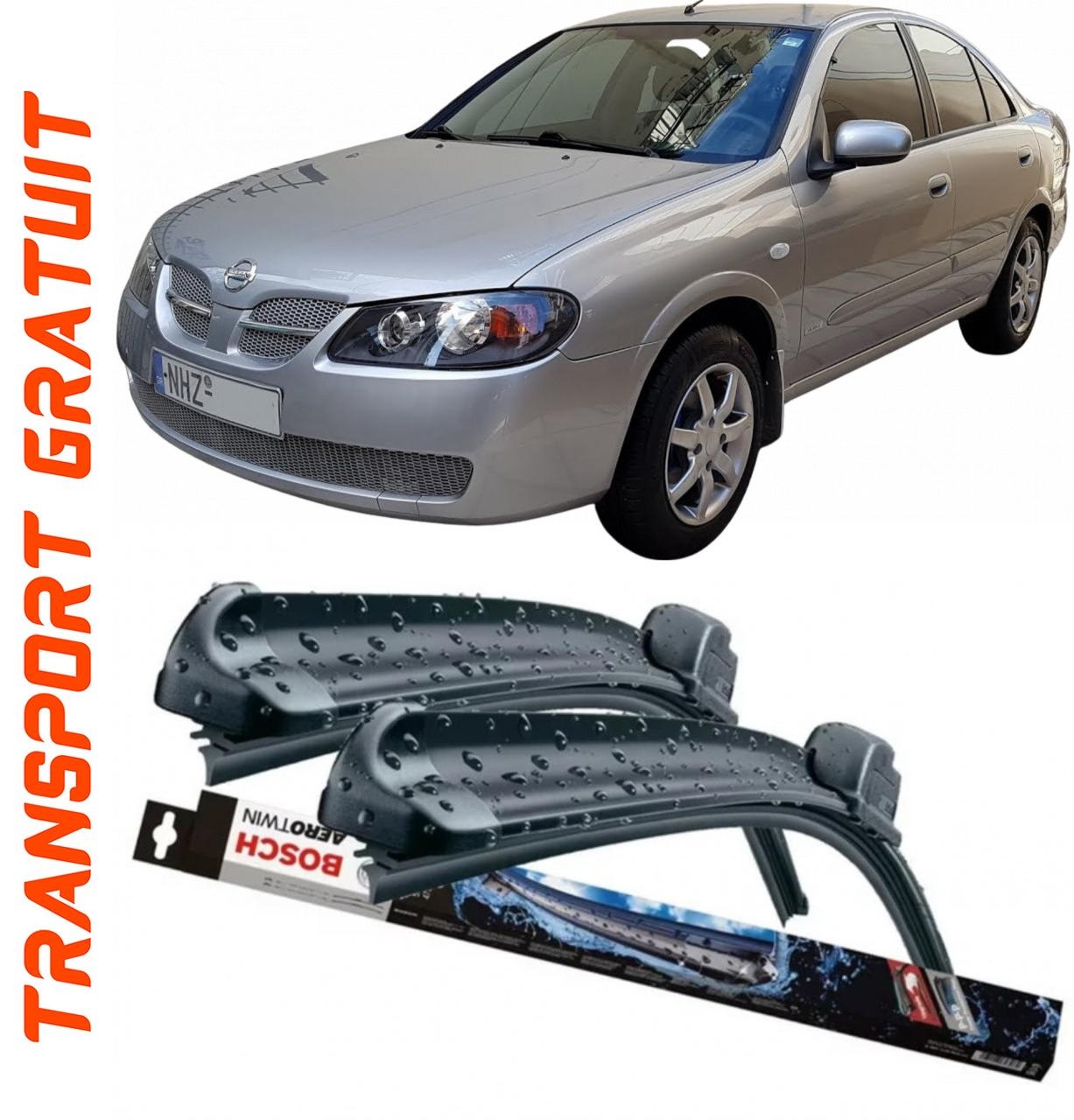Stergatoare auto dedicat cu masina Nissan Almera