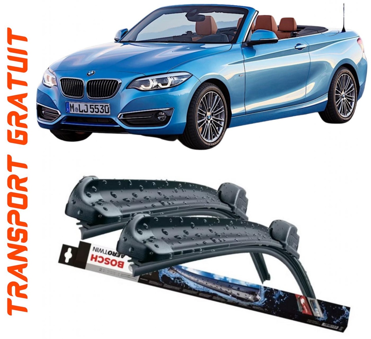 Stergatoare auto dedicat cu masina BMW Seria