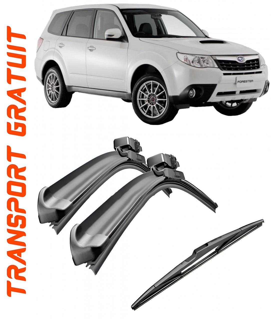 Stergatoare auto dedicat cu masina Subaru Forester