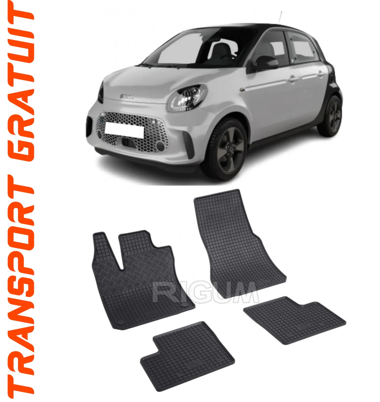 Covorase auto pentru masina ta Smart Forfour Eq