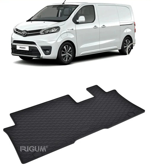 Tavita auto PEUGEOT Traveller 2016-prezent, protectie portbagaj, Cri-Flo, din cauciuc 100%, compatibil cu autoturismul PEUGEOT Traveller L2