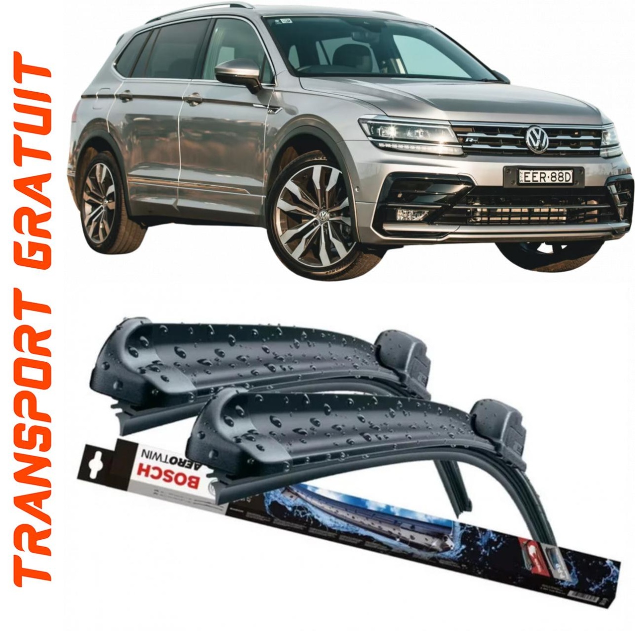 Stergatoare auto dedicat cu masina VOLKSWAGEN Tiguan