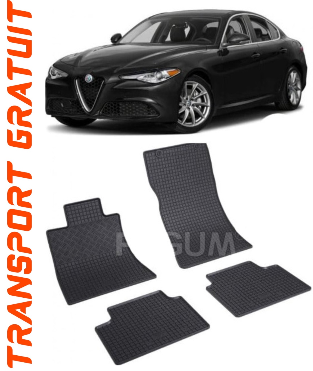 Covorase auto pentru masina ta Alfa Romeo Giulia