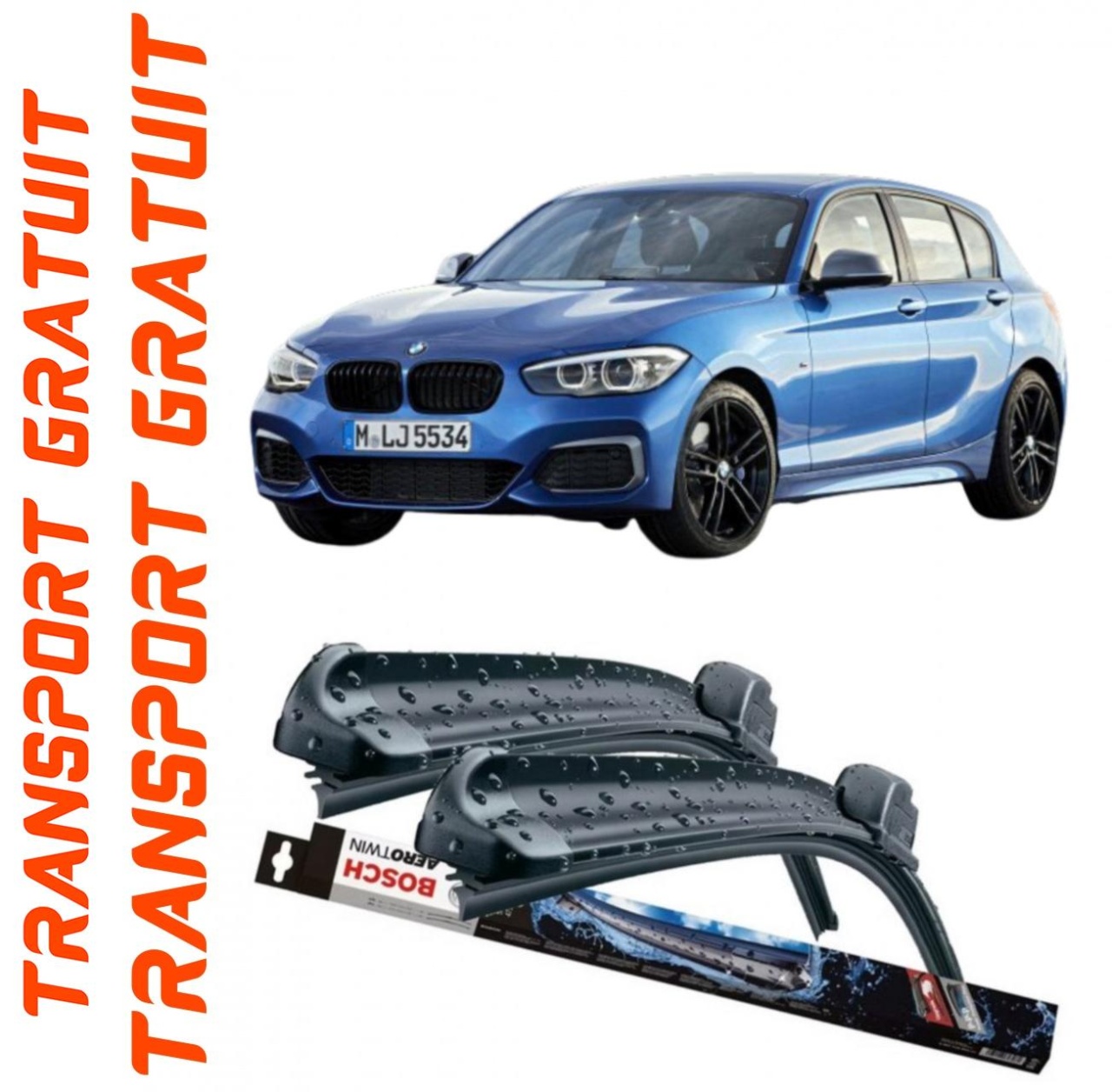 Stergatoare auto dedicat cu masina BMW 