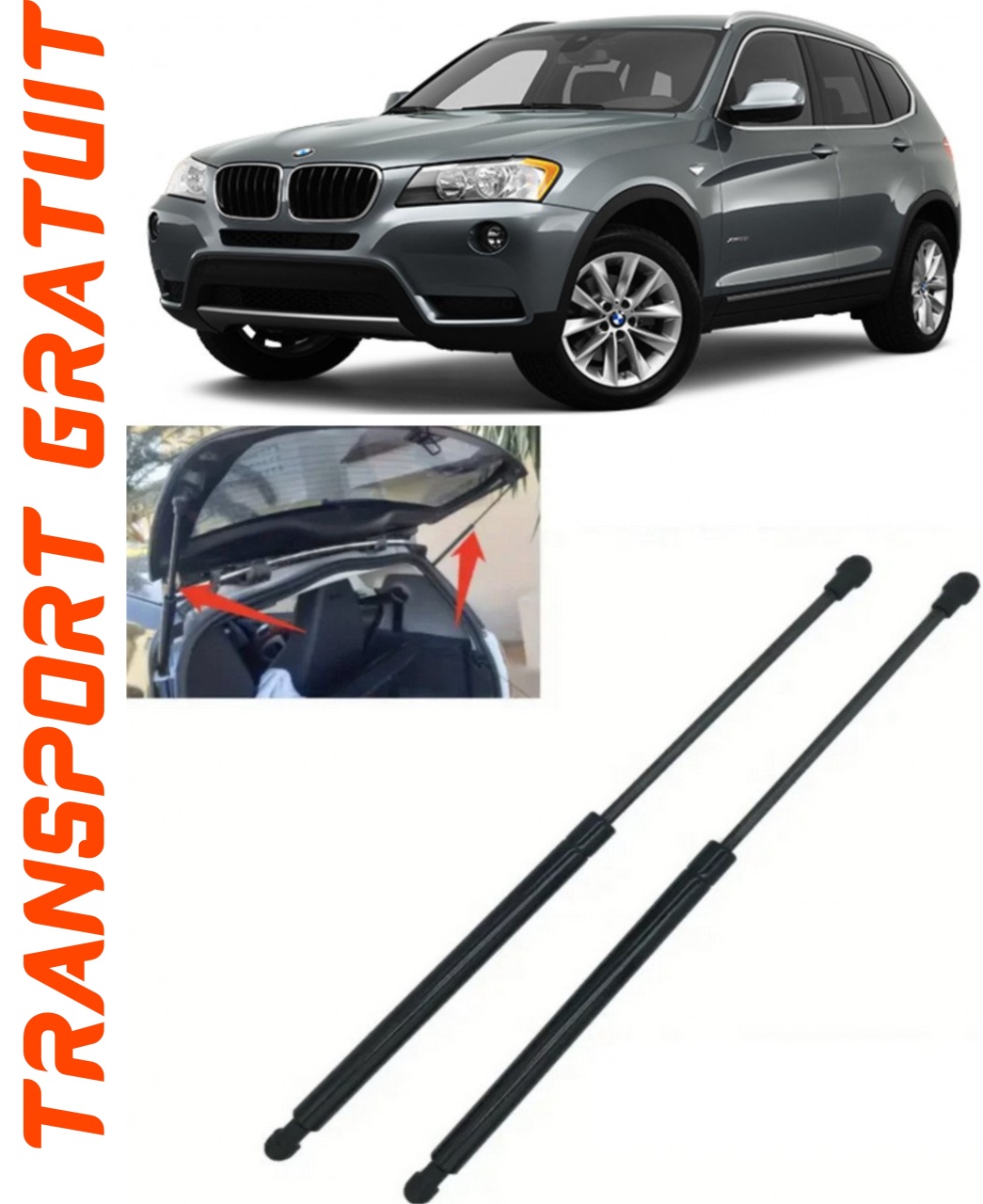 Set 2 amortizoare Haion portbagaj pentru masina BMW X3
