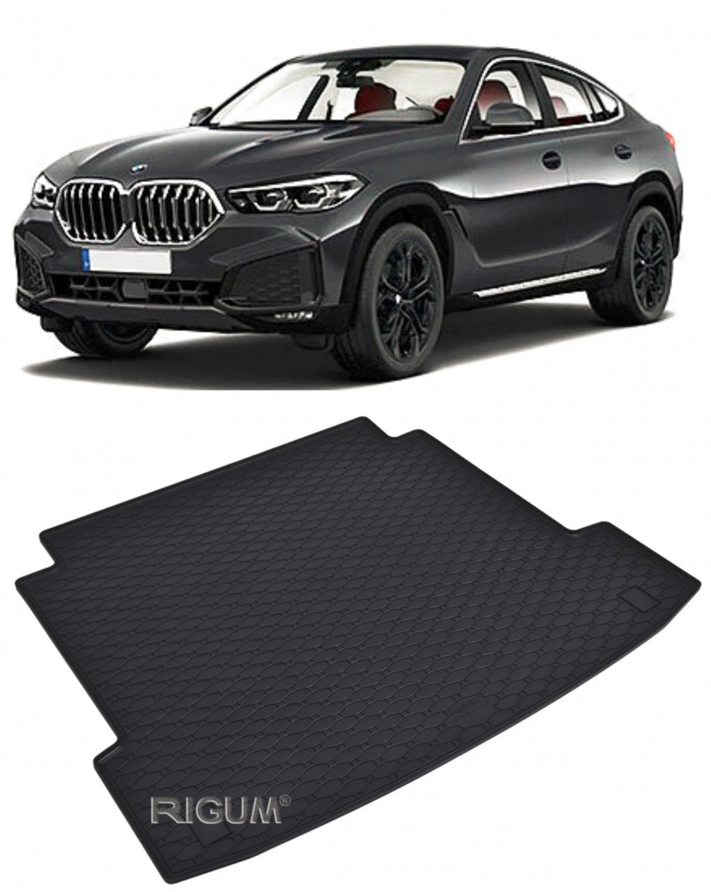 Tavita portbagaj auto dedicata pentru masina BMW X6
